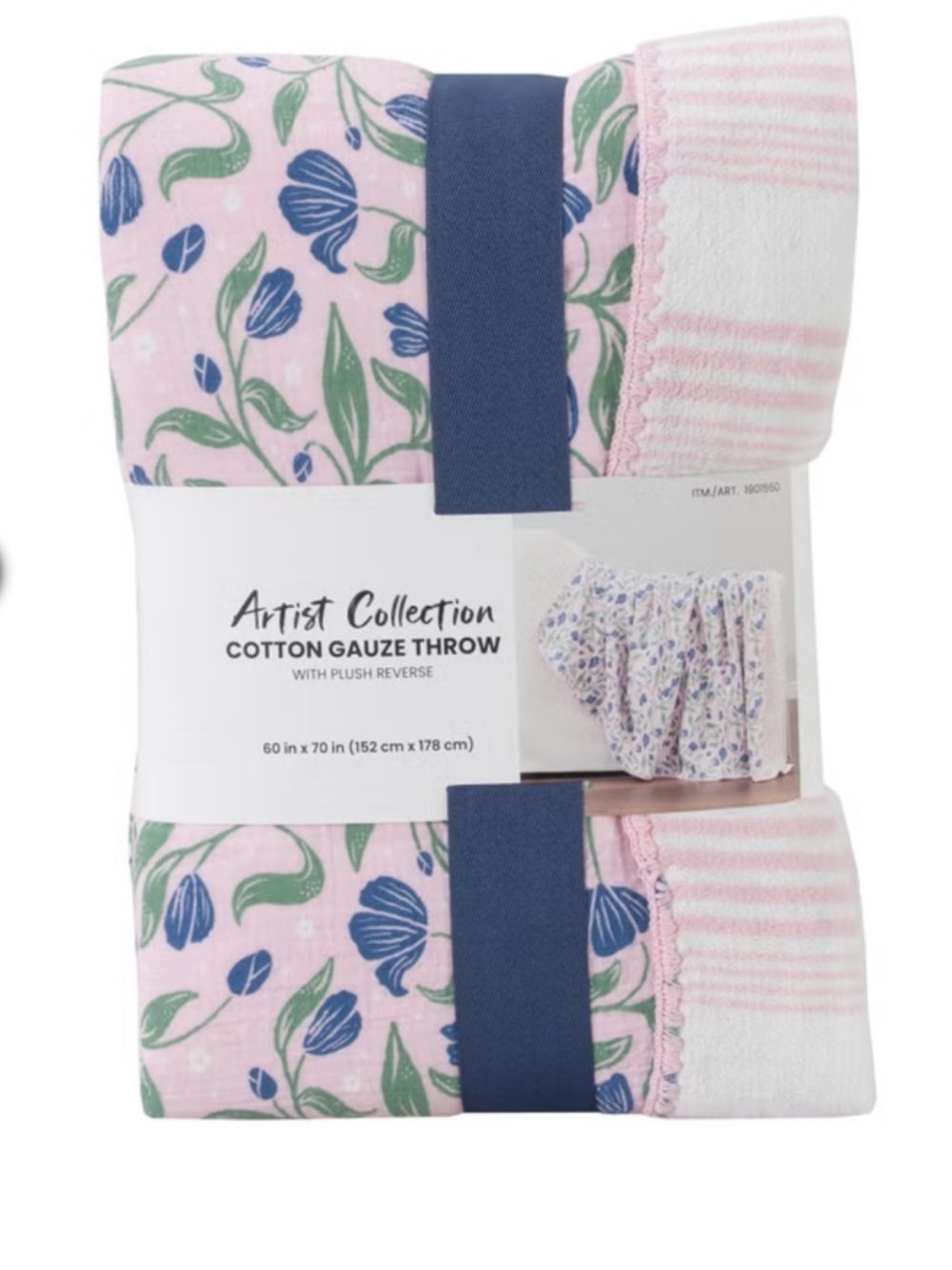 Artist Collection Cotton Gauze Throw